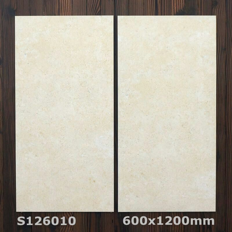 Trendy Design Inside Kitchen Floor Tile Matt Non - slipery Light Color 600x1200mm